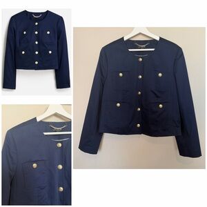J.Crew Louisa Lady Jacket Lightweight Chino